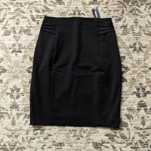 Express Black High Waisted Pencil Skirt